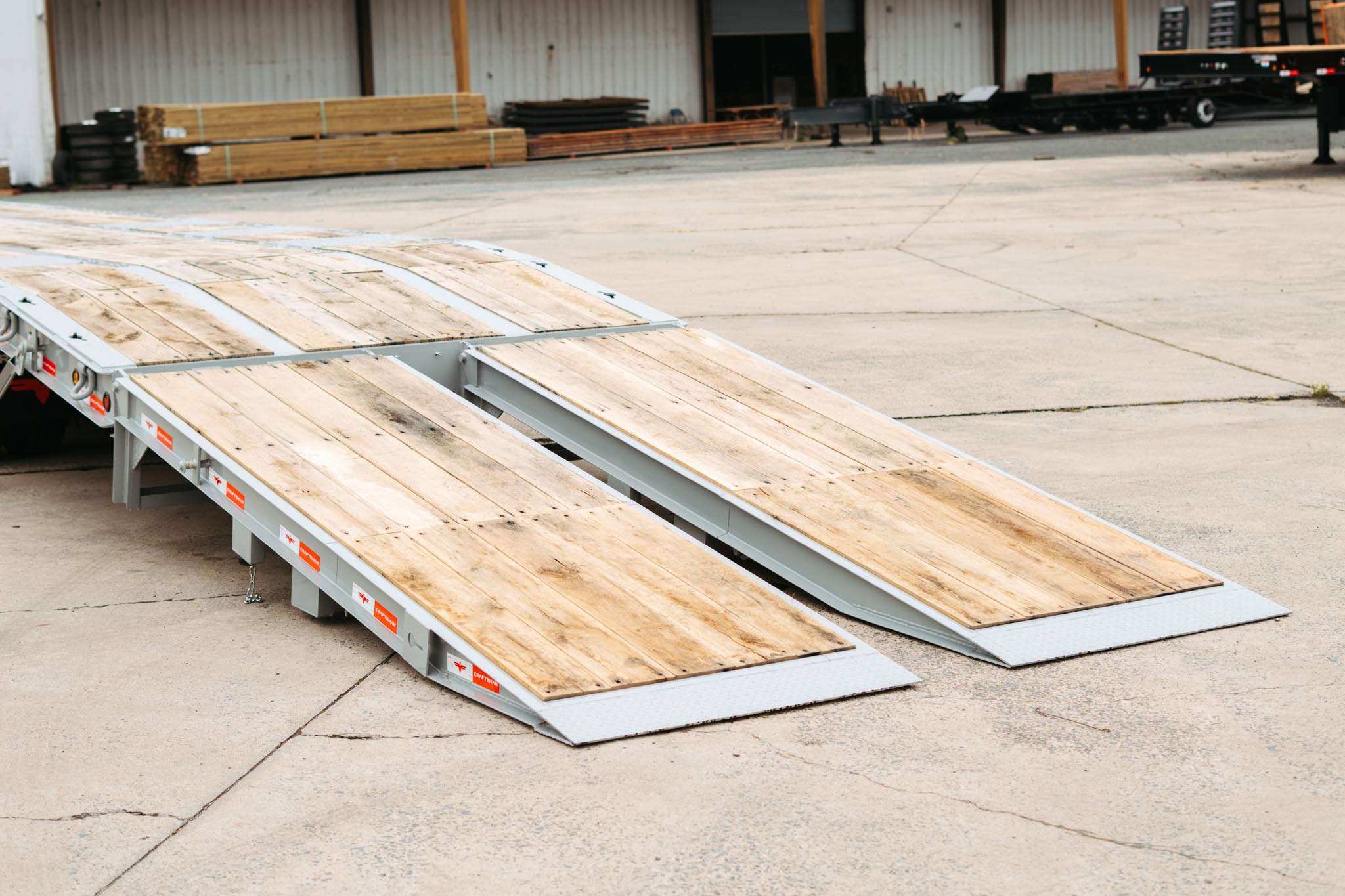 Model HP-50 PS-LA Trailer Ramps