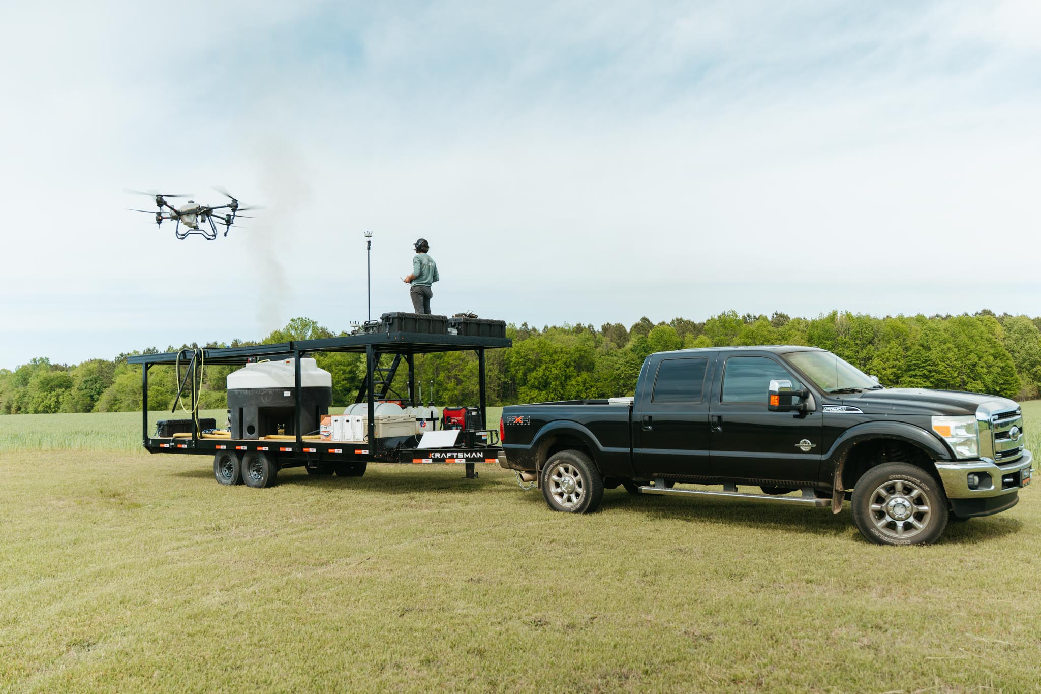 Compact Drone Trailer 