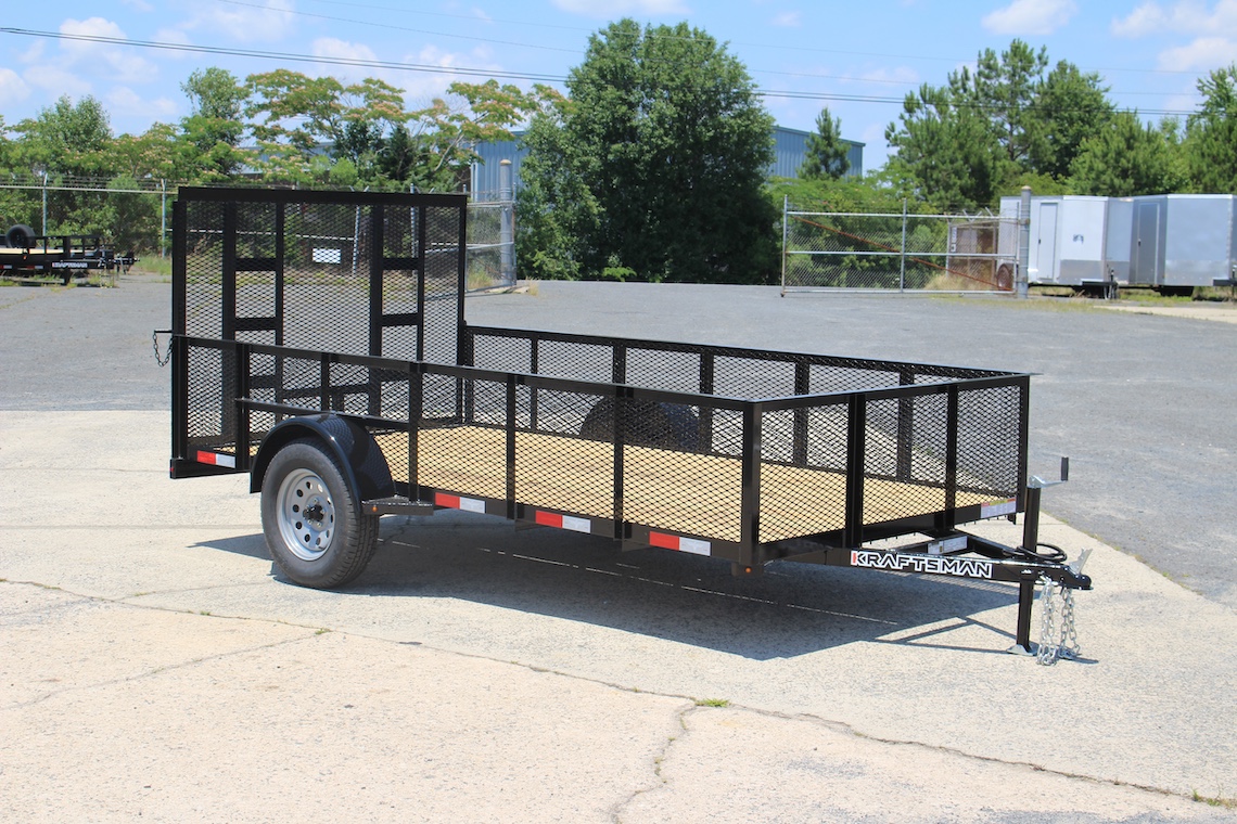 LS-6 HS Single Axle Utility Trailer | Kraftsman Trailers