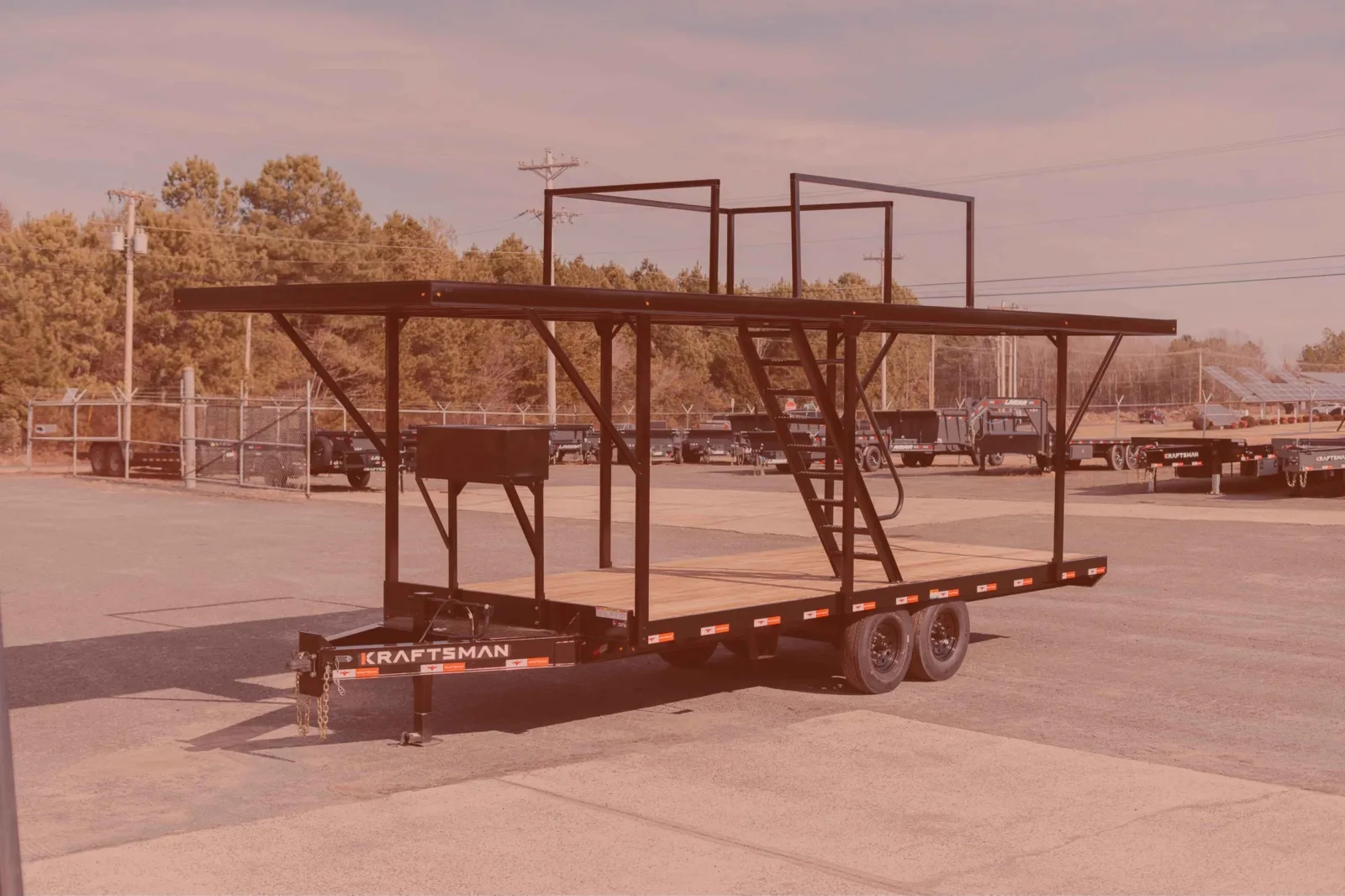 Kraftsman Drone Trailer Landscape